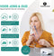 Vulpes Goods® HealthCare - Ultrasone Vernevelaar Inhalator - Voor Kinderen Volwassenen en Baby's - Incl. 3 Maskers