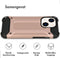 iMoshion Hoesje Geschikt voor iPhone 14 Pro Hoesje - iMoshion Rugged Xtreme Backcover - Rosé Goud