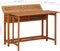 vidaXL - Tuintafel - met - plantenbak - en - 2 - bistrostoelen - massief - acaciahout