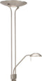 Steinhauer olet - Vloerlamp - 1 lichts - H 180 cm - Staal