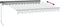 vidaXL - Luifel - handmatig - uittrekbaar - en - LED - 300x250 - cm - antraciet - en - wit