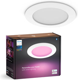 Philips Hue Slim - Inbouwspot LED - 16 miljoen kleuren - Wit
