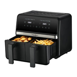 Nexxt Dual Basket Airfryer - 8L 2x 4L - Zwart