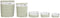 Mandenset DKD Home Decor Groen vlechtwerk 51 x 37 x 56 cm (5 Onderdelen)