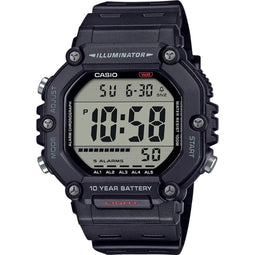 Casio AE-1600H-1AVEF - Horloge - Quartz - Kunststof - Zwart - Ø 47 mm
