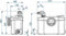 Sanibroyeur Sanipro Waterpompunit (Vuilwater/Regen) Srupstd