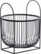 Light & Living Mand Marjet - Zwart - 35.5x35.5x44cm - Modern