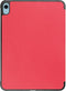 Just in Case 4827411 - Draaibare Tablethoes - 360 graden bescherming - Rood voor Apple iPad 10.9 (2022/2024)