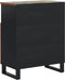 vidaXL - Dressoir - met - 2 - deuren - 60x33x75 - cm - massief - gerecycled - hout