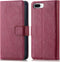 iMoshion Hoesje Geschikt voor iPhone 8 Plus / 7 Plus Hoesje Met Pasjeshouder - iMoshion Luxe Bookcase - donkerrood