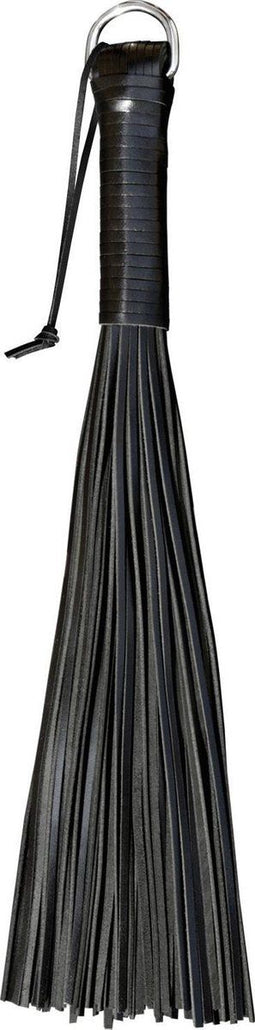 Zwarte strookjes zweep