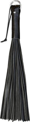 Zwarte strookjes zweep