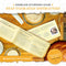 KRUSTENZAUBER zuurdesem starter set - 1000 mL fermentatieglas met spatel en thermometer - broodbakaccessoires