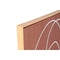 Schilderij Home ESPRIT Beige Terra cotta Abstract 83 x 4,3 x 123 cm (2 Stuks)