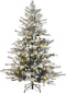Beliani BRISCO - Kerstboom - Wit - PVC