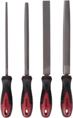 Toolland VIJLENSET VOOR STAAL - 20 cm - 4 st.