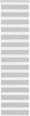 vidaXL - Zebra - rolgordijn - 55x230 - cm - stofbreedte - 50,9 - cm - lichtgrijs