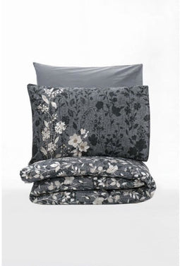 King Reinforced - Dekbedovertrekset - 100% versterkt katoen - Antraciet (2 stuks)