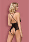 Obsessive Open kruis body - Erotische Body - Maat S/M - Zwart