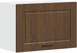 vidaXL - Keukenwandkast - Porto - bewerkt - hout - bruin - eikenkleur