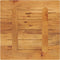 vidaXL - Tafelblad - vierkant - 60x60x2,5 - cm - massief - mangohout