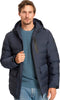 Mario Russo Padded Woven Jacket - Jas Heren - Winterjas Heren - Waterafstotend - Winddicht - Navy - XXL