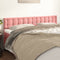 vidaXL - Hoofdborden - 2 - st - 80x5x78/88 - cm - fluweel - roze