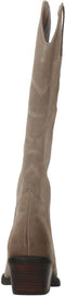 PS Poelman CILLY - Cowboylaarzen - Suède - Taupe - Maat 38