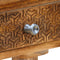vidaXL - Wandtafel - 102x30x79 - cm - massief - mangohout