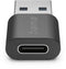 Hama 00200357 - Adapter USB 3.0 naar USB-C 3.1 - Zwart