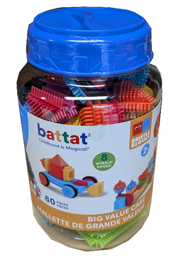 Bristle Blocks 80 ass (in pot)