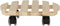 Esschert Design Ronde Houten Plantentrolley 28.7x28.8x8.3 cm