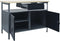 vidaXL - Werkbank - 120x60x85 - cm - staal - zwart