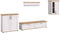 Furnilux Verona - Woonkamercombinatie - Tijdloos en functioneel - Bruin - 40x336x161cm