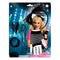 Atosa Foute 80s/90s party verkleed accessoire set - zwart - 7-delig - jaren 80/90 thema feestje