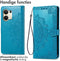 iMoshion Hoesje Geschikt voor Oppo Reno 9 Pro (5G) / Reno 9 (5G) Hoesje Met Pasjeshouder - iMoshion Mandala Bookcase - Turquoise