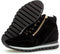 Gabor 96.455 - Hoge sneakers - Suède met ritsen - Zwart