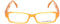 Unisex'Spectacle frame Ermenegildo Zegna VZ3504-06DS ø 51 mm Yellow