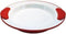 Ornamin Warmhoudbord - 25,5 cm - Antislip - Rood