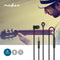 Nedis HPWD5020 - In-ear Hoofdtelefoon - 10 mm drivers met microfoon - Zilver Zwart