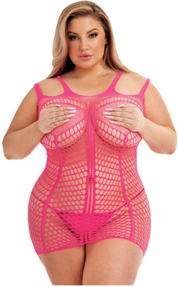 Jurk Lapdance Roze (Queen size)