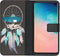 iMoshion Hoesje Geschikt voor Samsung Galaxy S10 Hoesje Met Pasjeshouder - iMoshion Design Softcase Bookcase - Zwart / Meerkleurig / Dreamcatcher