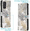 imoshion Hoesje Geschikt voor Samsung Galaxy A72 Hoesje Met Pasjeshouder - imoshion Design Softcase Bookcase - Meerkleurig / Glamour Botanic
