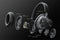AKG N9 - Over-Ear Headset - Draadloos Bluetooth 5.3 - Zwart