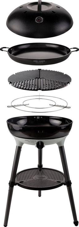 CADAC Dometic - Carri Chef 50 - Portable Gasbarbecue met Paella Pan - Ø 46cm - Groen/zwart