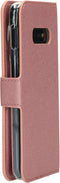 Mobiparts Galaxy S10e - Wallet Case - Saffiano motief - Roze