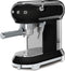 SMEG ECF01BLEU - Handmatige espressomachine - 15 bar - Stoompijp - Zwart