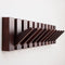 Urban State Piano - Wandkapstok - 10 haken - Donker hout - Walnoot finish