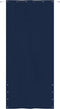 vidaXL - Balkonscherm - 120x240 - cm - oxford - stof - blauw