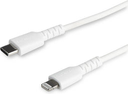 StarTech 2 meter USB-C naar Lightning Kabel - MFi - Aramidevezel - Wit
